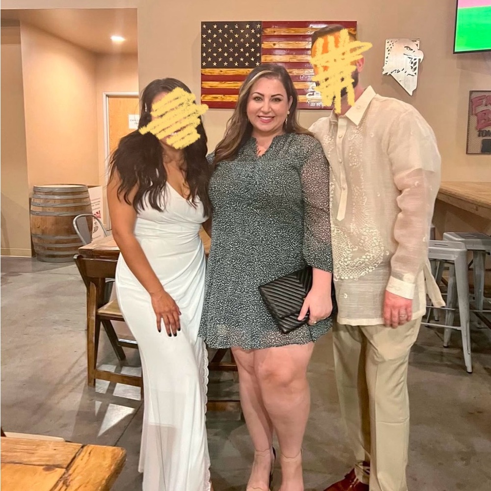 Elegant Sage Green Dress